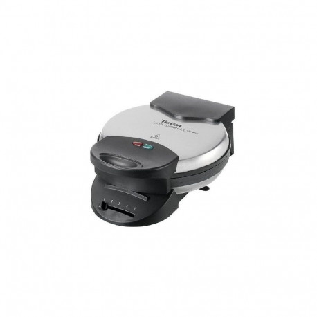 Tefal WM310D 5 waffle(s) 1000 W Black, Stainless steel