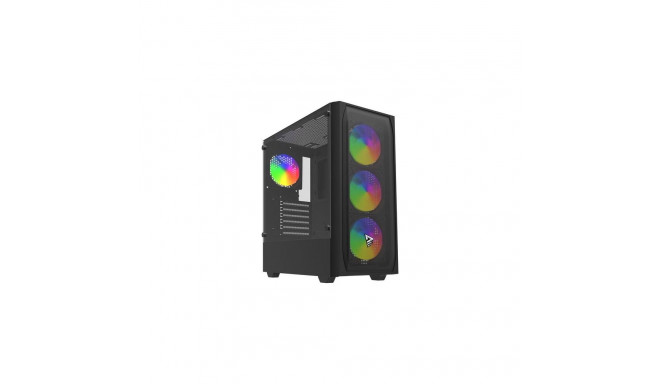 Savio Noctis Flow RGB Cube Black