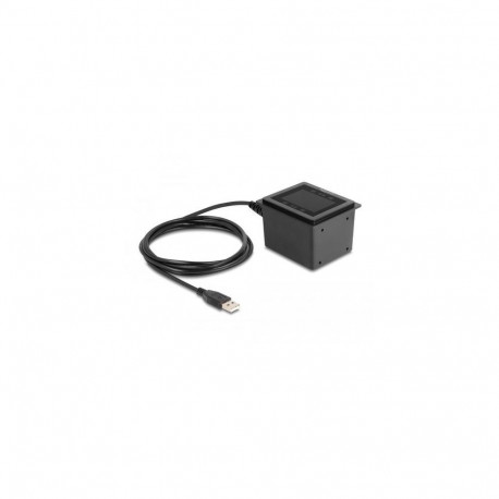 DeLOCK USB Barcode Scanner 1D and 2D wired for stationary installation - German Version