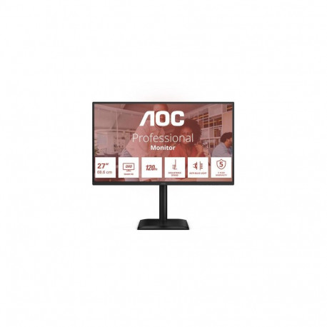 AOC E4 Q27E4CV computer monitor 68.6 cm (27") 2560 x 1440 pixels Quad HD LED Black