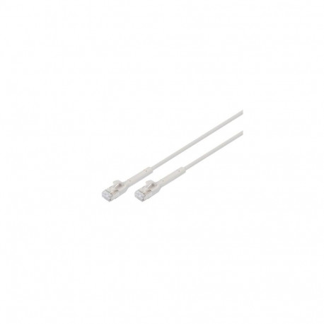 Digitus CAT 6A F-FTP bendable patch cord, copper, 3 m, gray