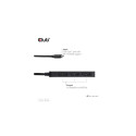 CLUB3D USB-C® to Triple DisplayPort™ 4K60Hz