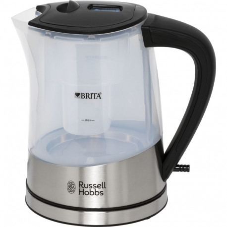 Russell Hobbs veekeetja Purity 1l must klaas 22850-70 2285070 (22850-70)