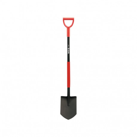 Yato terav labidas YT-86804, 120 cm, 195 mm, 285 mm, 1050Mn terasest, 40-48 HRC, ergonoomiline käepi
