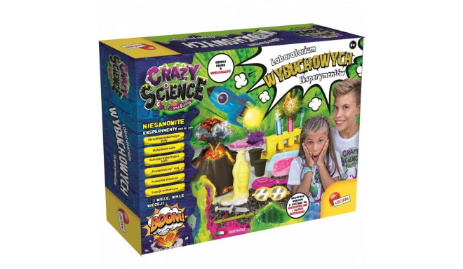 Science set Crazy Science Laboratory of explosive