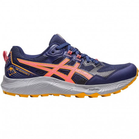 Asics naiste jooksujalatsid Gel Sonoma 7 1012B413 401 37,5, tumesini-oranžid
