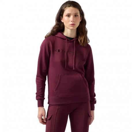 Bluza damska Champion Hooded Sweatshirt bordowa 118379 RS522 2XL