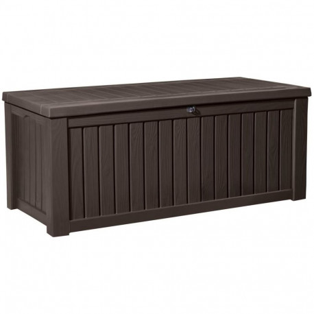 Keter  Rockwood Storage Box uzglabāšanas kaste  570L brūna 29197729590