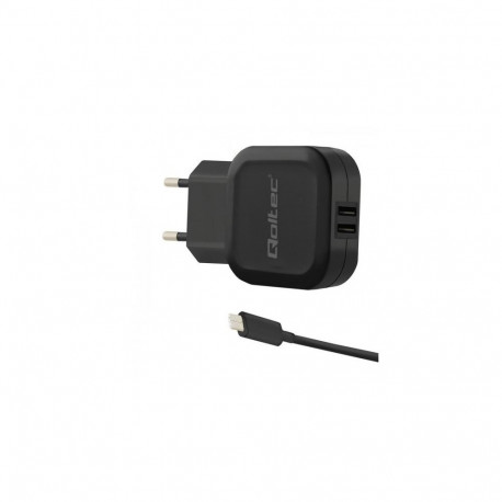 Mobile Charger - Qoltec 50188 Universal AC/DC 17W Black