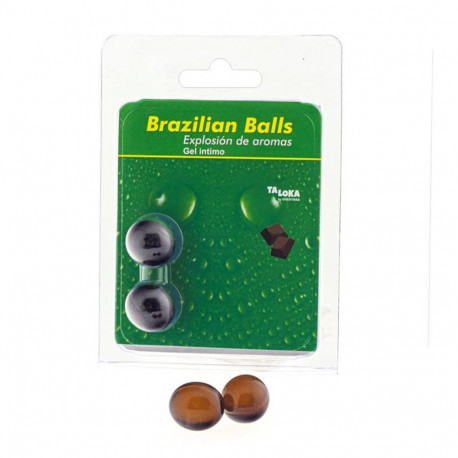 Brazilian Balls intiimgeeli pallid šokolaadiaroomiga 1UN