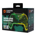 CANYON gamepad Brighter GPW-02 BT+Dongle Wireless Crystal