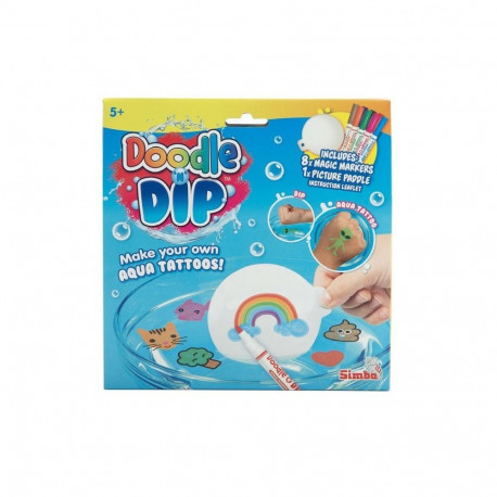 doodle'n'dip ajutised tätoveeringud