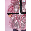 Ubranko w stylu glamour dla baby born 43 cm