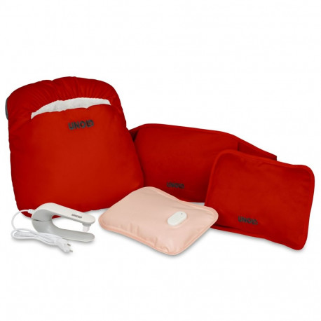 Unold 86023  Wärmi Premium Set elektrische Wärmflasche     rot
