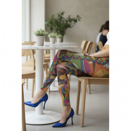 SOKISAHTEL Pierre Mantoux JOAN abstraktse mustriga retuusid 455