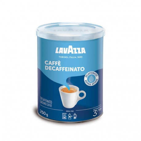 Jahvatatud kohv LAVAZZA Caffe Decaffeinato jahvatatud kofeiinivaba kohv 250g