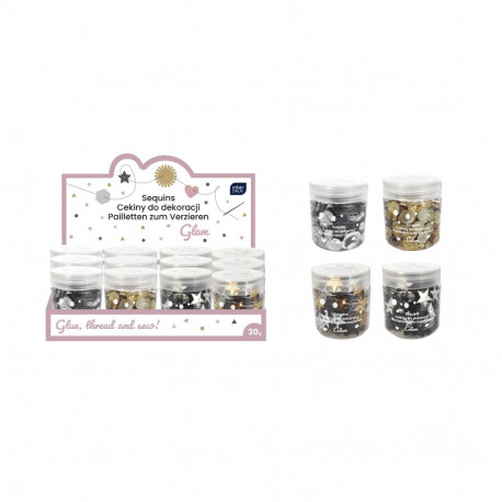 Glitter helbed Glam 30g assortii Interdruk