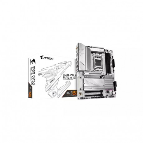 Gigabyte B650 A Elite AX ICE 1.1 Motherboard AMD AM5 / B650 / DDR5 / 4×DIMM / ATX
