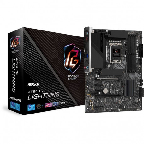 ASRock Z790 PG Lightning Motherboard ATX / Intel Z790 / LGA1700 / DDR5 / M.2 PCIe