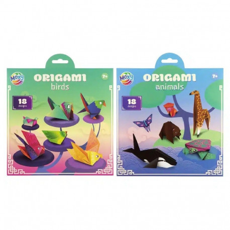 Moxy paberist voltimine Origami loomad/linnud
