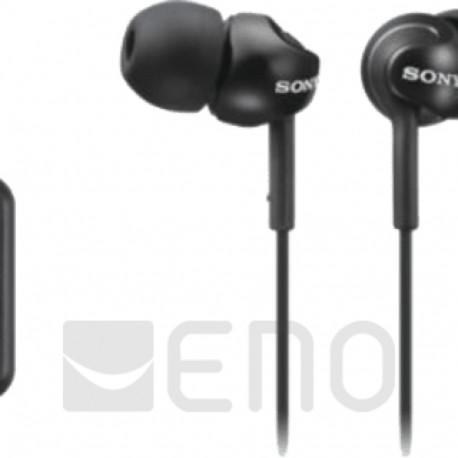 Sony kõrvasisesed kõrvaklapid MDR-EX110APB 3,5mm, must