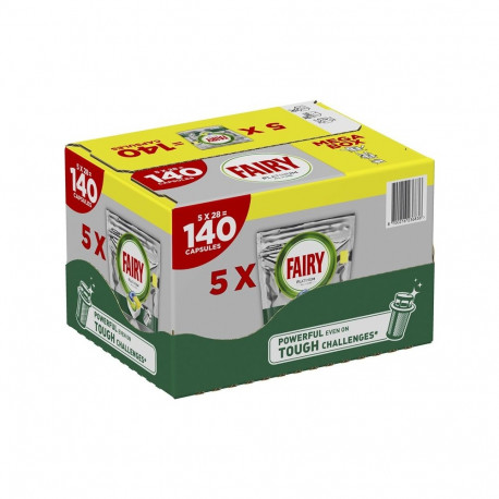 CAPS DISHWAS FAIRY PLATINUM LEMON 140PCE