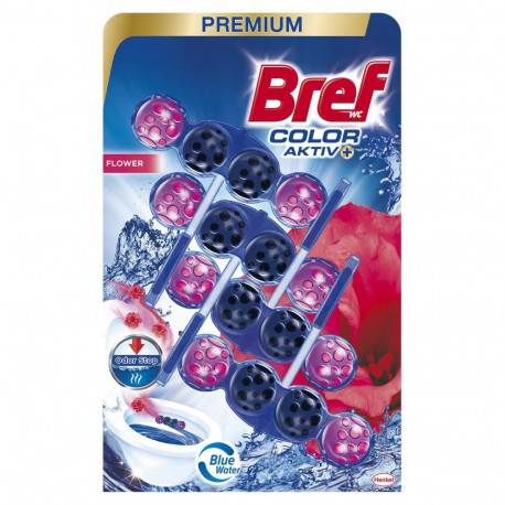 CLEANER-FRESHENER WC BREF FLOWERS 4X50G
