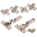 HINGE SET CUPD 26 MM 95 HALF OVERLAY