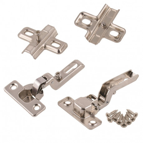 HINGE SET CUPD 26 MM 95 INSET DOORS