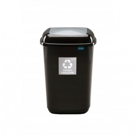 BIN 28 L- RECYCCLING - SILVER