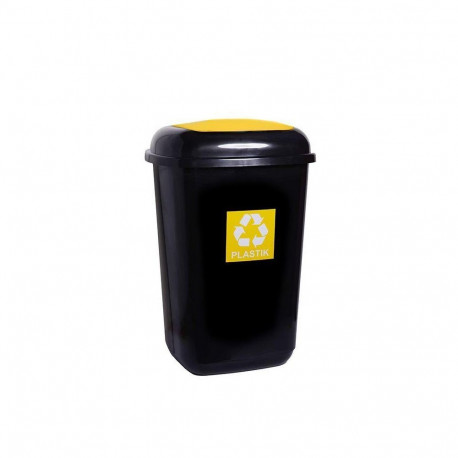 BIN 12 L- RECYCCLING - YELLOW