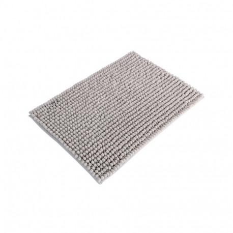 CHENILLE BATH MAT GREY 60X40 HCO-0588C
