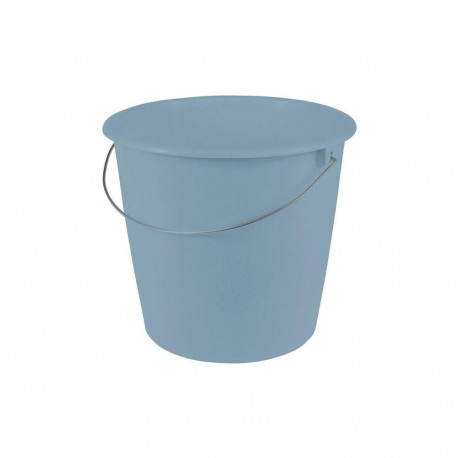 BUCKET 10L METAL. HAND NORDIC BLUE