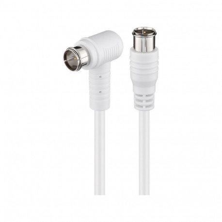 Goobay nurga all SAT antennikaabel (80 dB), topelt varjestatud 1.5 m