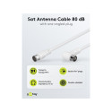 Goobay nurga all SAT antennikaabel (80 dB), topeltvarjestatud 3,5 m