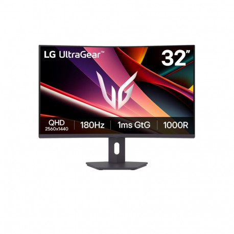 LG 32G600A-B 31,5" VA QHD 16:9 180 Hz 1 ms 2560 x 1440 pikslit 250 cd/m² 2 HDMI-porti
