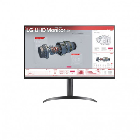 LG 32BR55UK-B 31,5" VA UHD 16:9 60 Hz 4 ms 3840 x 2160 pikslit 250 cd/m² 2 HDMI-pordiga monitor