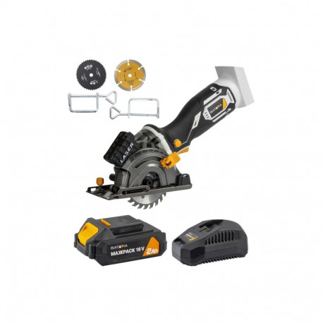 Batavia B.V. | 18V Cordless Mini Circular Saw 89mm, Without Battery and Charger