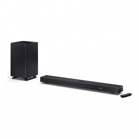 Sharp | 3.1.2 Dolby Atmos/DTS:X Soundbar with Wireless Subwoofer | HT-SBW53121(BK) | Bluetooth