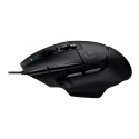 Logitech G G502 X juhtmega mängurihiir, USB Type-A, must