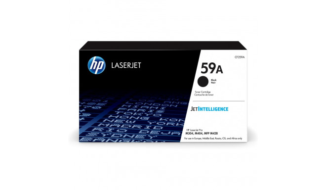 HP toner 59A CF259A must kuni 3 000 lehte ISO/IEC 19752