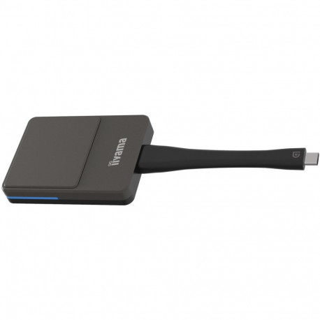 iiyama WP D002C nutiteleri dongel USB 4K Ultra HD must, hõbedane