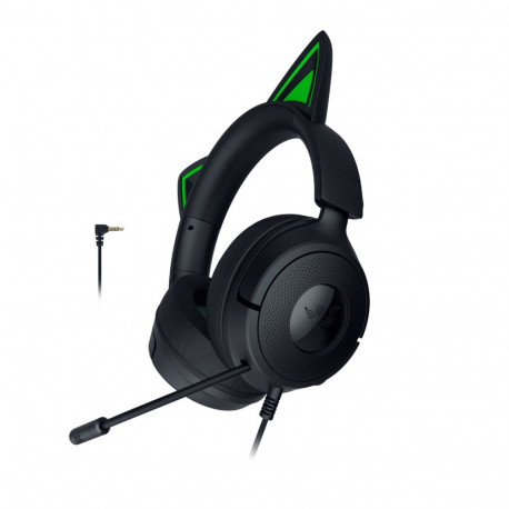 Razer mängukõrvaklapid Kraken Kitty V3 X juhtmega peapaelaga USB Type-A, must