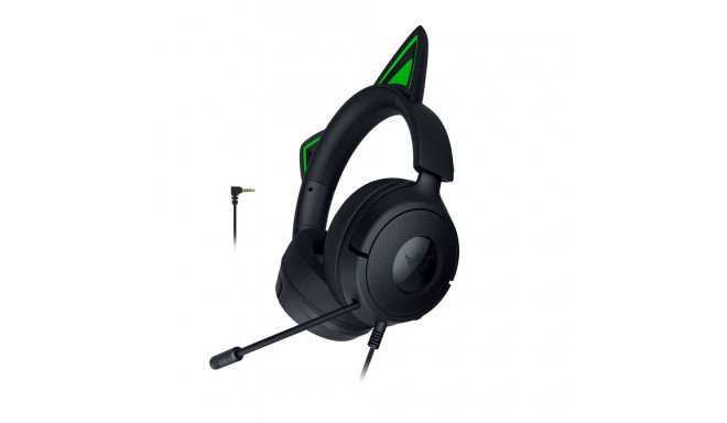 Razer Kraken Kitty V3 X juhtmega peavõru mänguri USB Type-A must kõrvaklapid