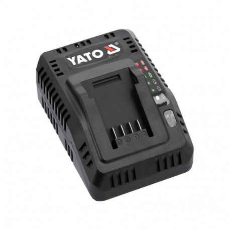 Yato YT-828500 intelligentne laadija 18V, 4.5A, 200-240V, 50/60Hz, Li-Ion, laadimisnäidik, IPX0, II 