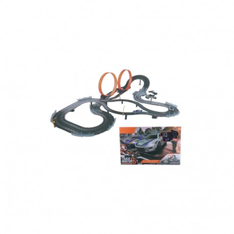 Car track with two loops