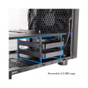 PC case CI-03B-OP mATX The Cube black