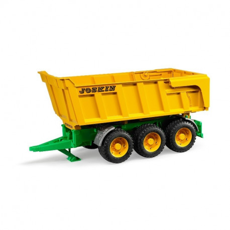 The Bruder Joskin 3-Axle Tipping Trailer (Model No. 02212) is one of the largest an
