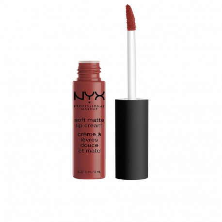 NYX PROFESSIONAL MAKE UP SOFT MATTE lip cream #rome