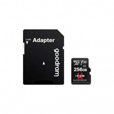 Mälukaart Goodram 256GB MicroSDXC UHS I U3 V30 + adapter